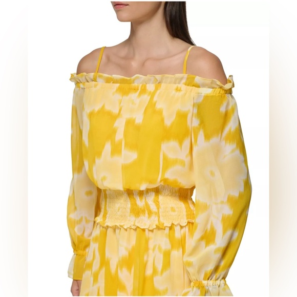 Karl Lagerfeld Yellow Sundress - Picture 3 of 8